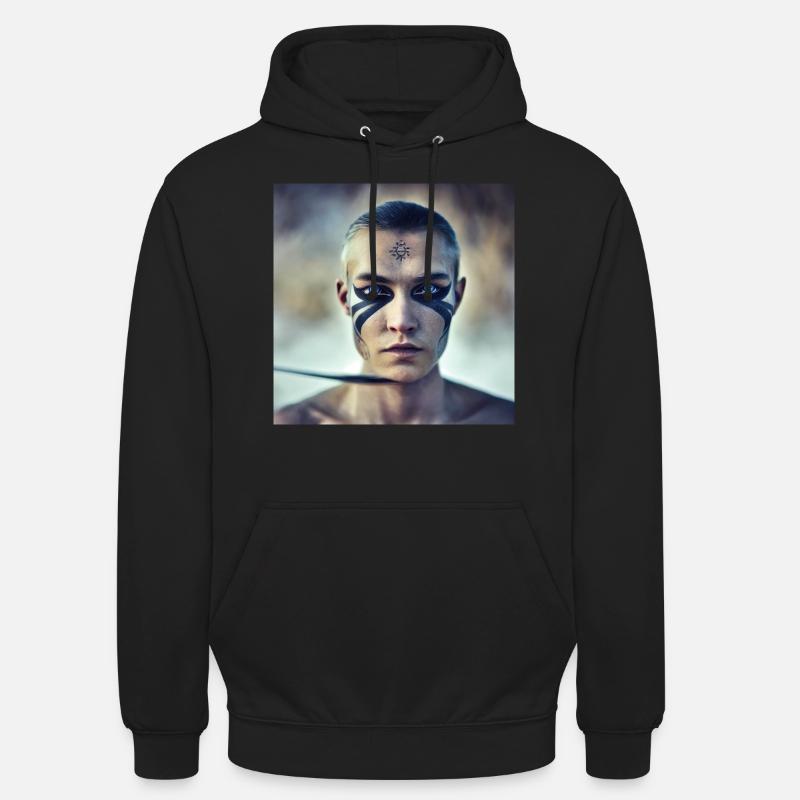 Intuitive Warrior - Unisex Hoodie - Schwarz