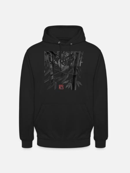 Panda im Wald - Unisex Hoodie - 