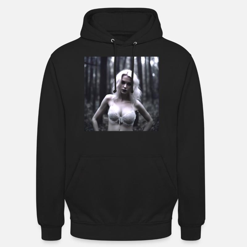 Vampir im Wald - 3D Designed - Unisex Hoodie - undefined
