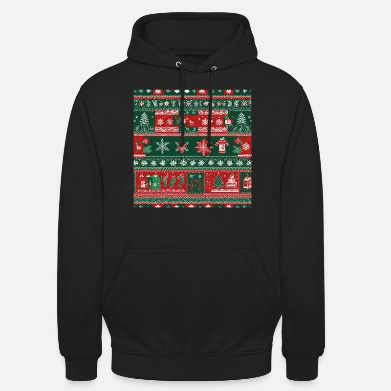 pull de Noël moche - Sweat-shirt à capuche unisexe - undefined