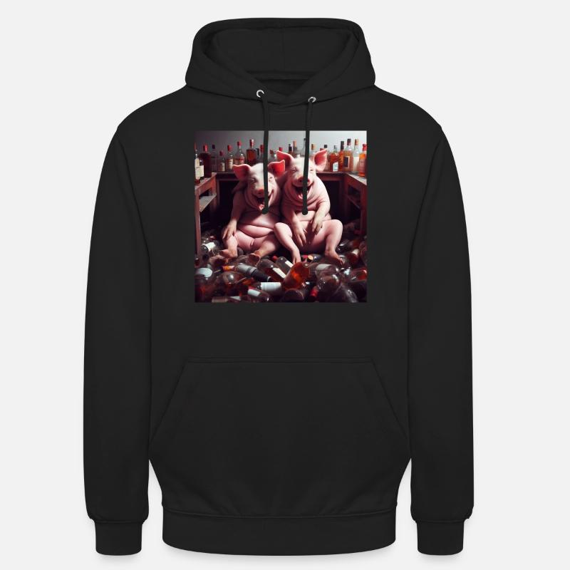 Copains Comme Cochons mk3 - Sweat-shirt à capuche unisexe - undefined