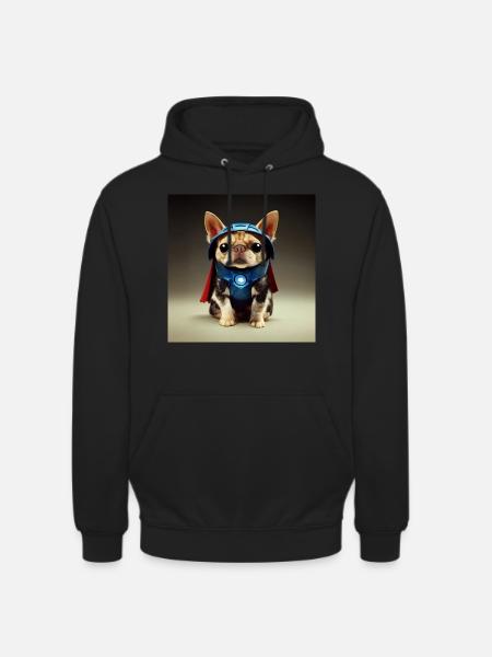 SuperPet Sgt Catdog - Unisex Hoodie - Schwarz