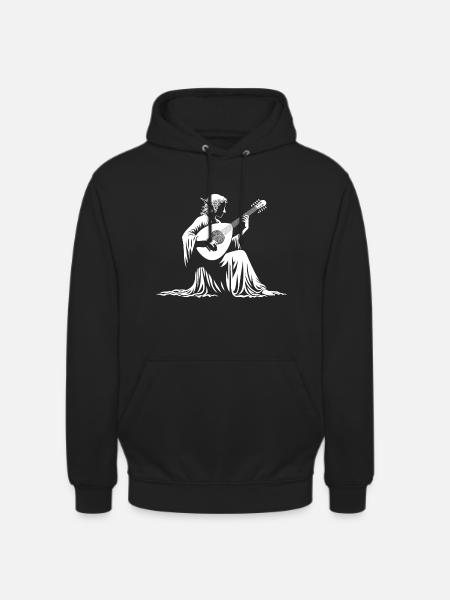 Elfenlied au luth - Sweat-shirt à capuche unisexe - noir
