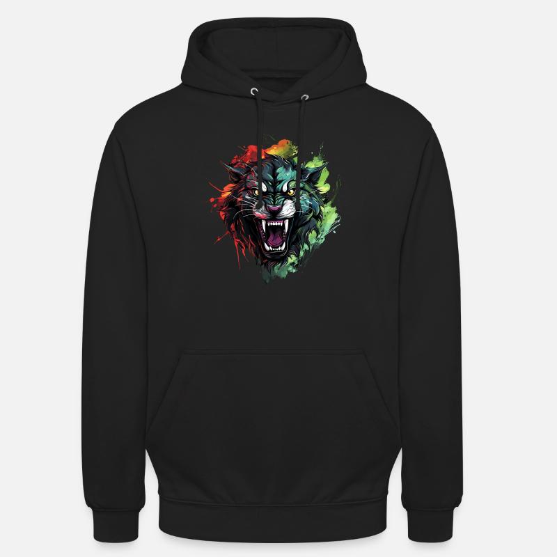Powerful elegance with every step - Unisex Hoodie - black