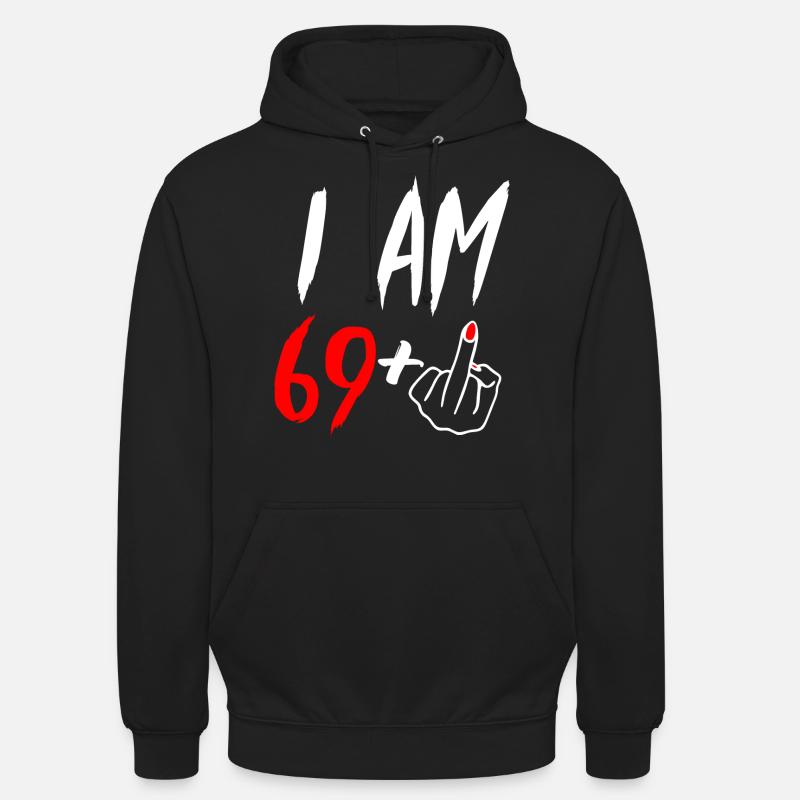 70e anniversaire - Sweat-shirt à capuche unisexe - noir