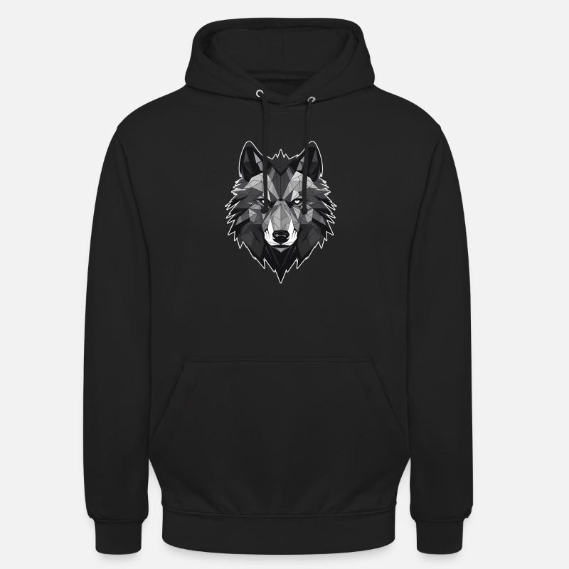 Wolf Böser Wolf - Unisex Hoodie - Schwarz