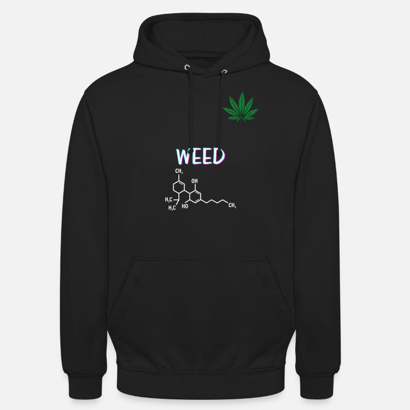 WEED - Unisex Hoodie - Schwarz