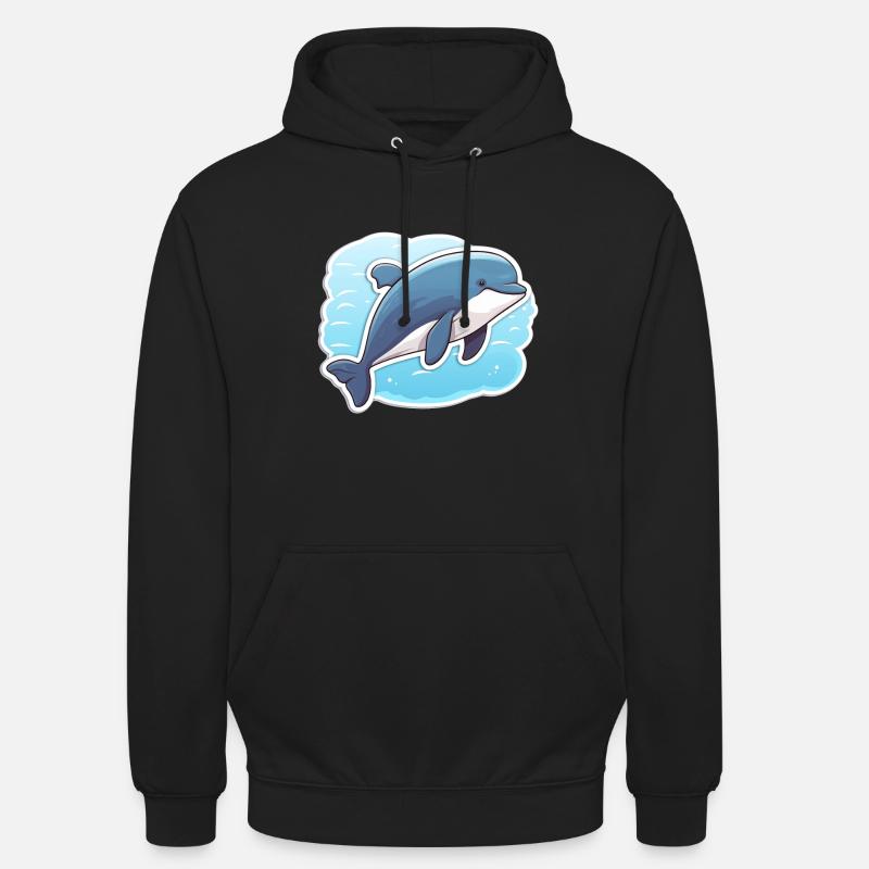 Wal Walfisch - Unisex Hoodie - Schwarz