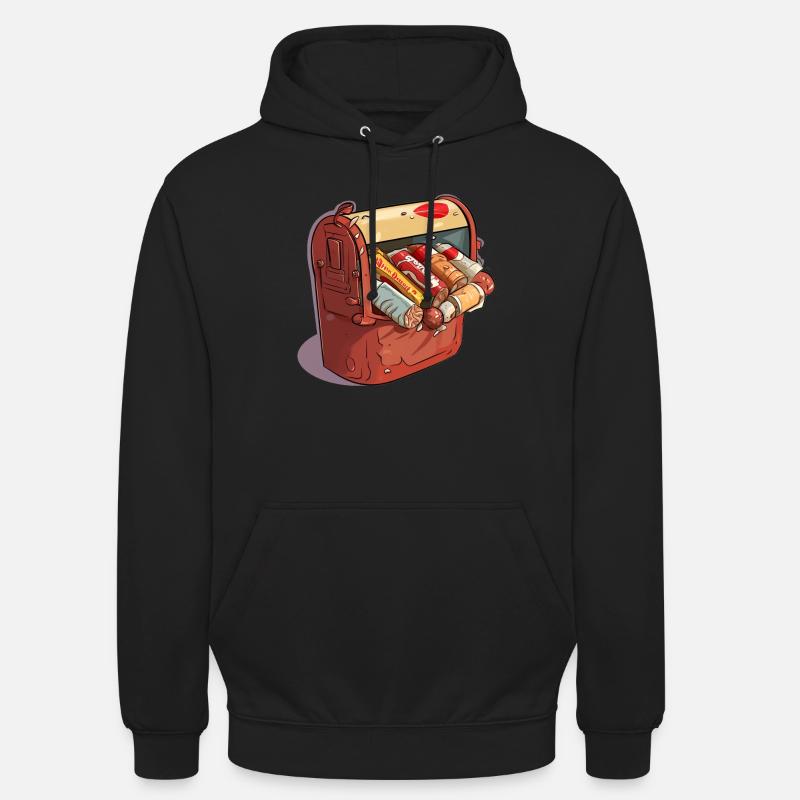 Spam computer joke - Unisex Hoodie - black