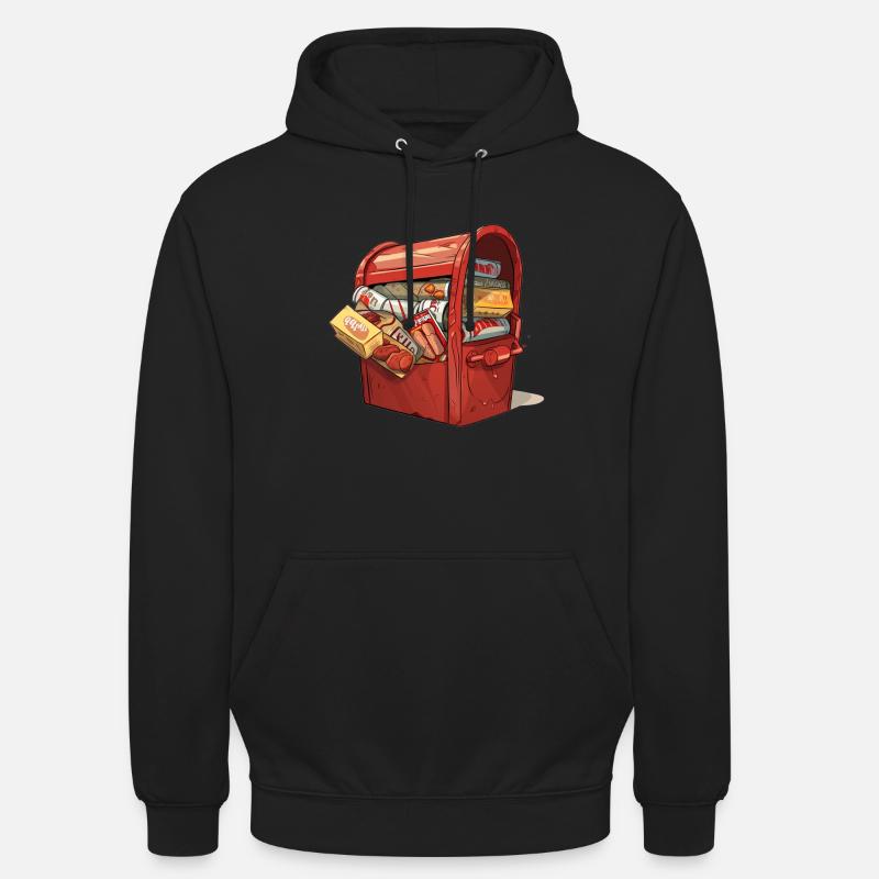 Spam computer joke - Unisex Hoodie - black