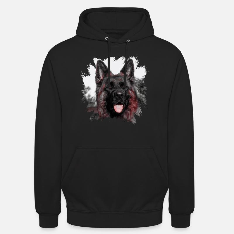 Schäferhund - Unisex Hoodie - Schwarz