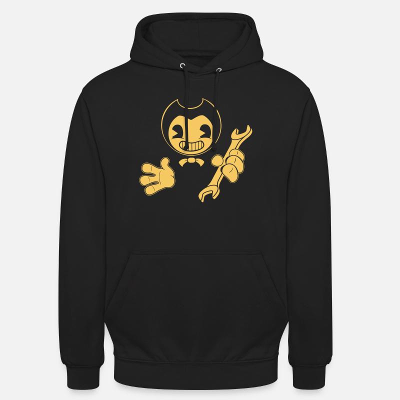 Réparateur bendy - Sweat-shirt à capuche unisexe - noir