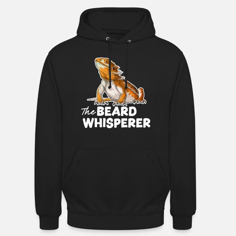 Der Bartflüsterer - Unisex Hoodie - Schwarz