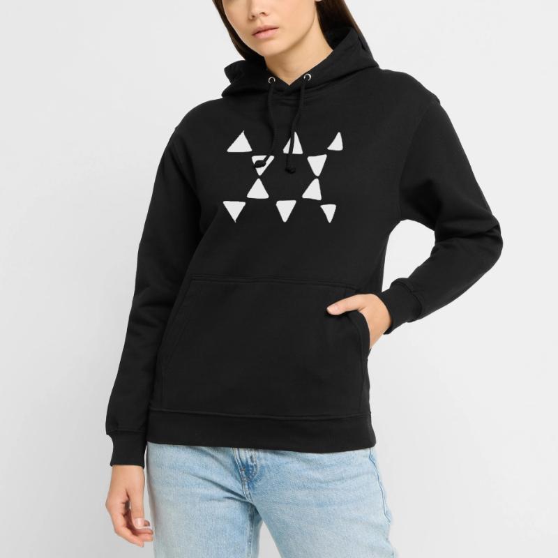 Triangular Pattern Triangular Shapes Unisex Hoodie