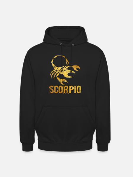 Sternzeichen Skorpion - Unisex Hoodie - Schwarz