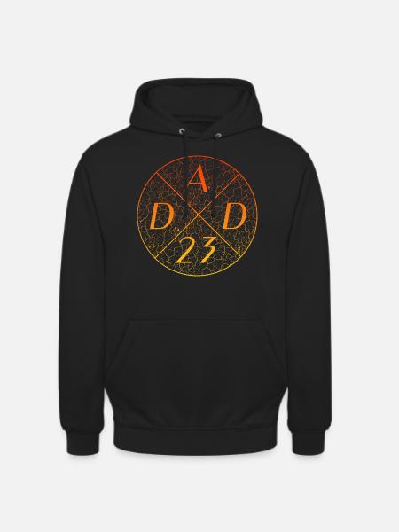 DAD 23 dad23 - Unisex Hoodie - Schwarz