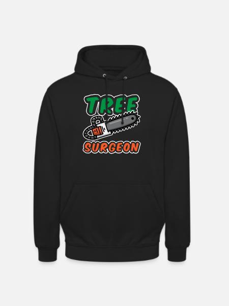 Tree Surgeon Arborist Lumberjack Baumchirurg - Unisex Hoodie - black