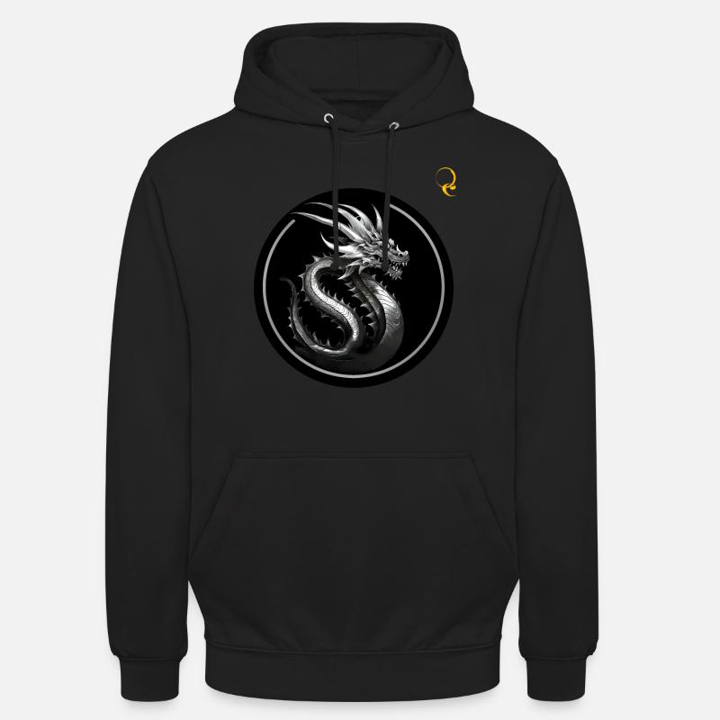 LE GRAND DRAGON - Sweat-shirt à capuche unisexe - noir