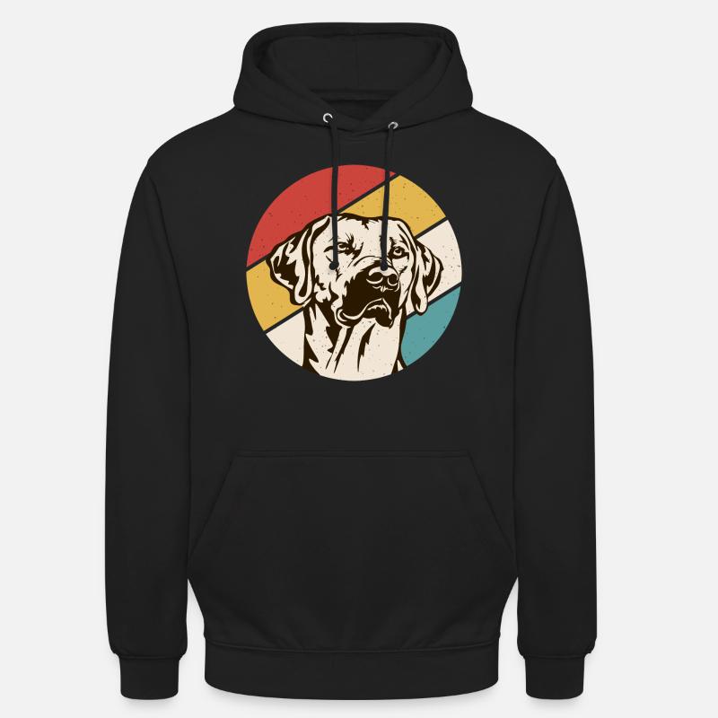 Rhodesian Ridgeback Hund - Unisex Hoodie - Schwarz