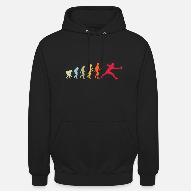 Tischtennis Evolution - Unisex Hoodie - Schwarz