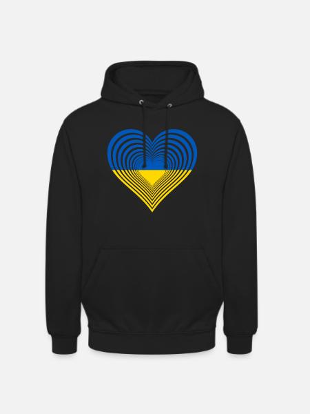 Ukraine - Unisex Hoodie - Schwarz