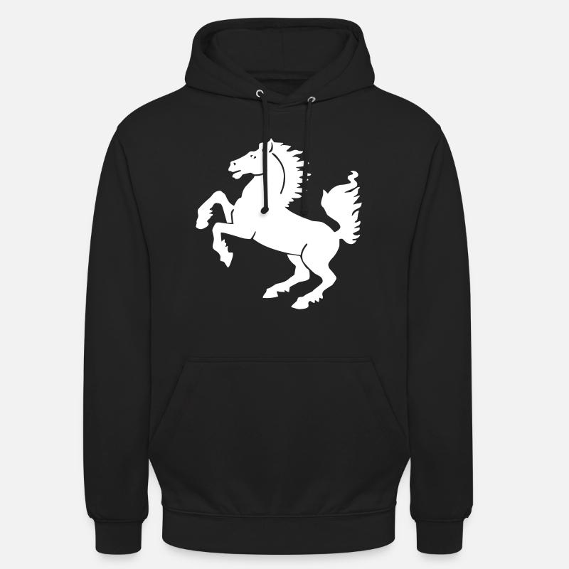 Stuttgart - Stuttgarter Ross - Unisex Hoodie - Schwarz