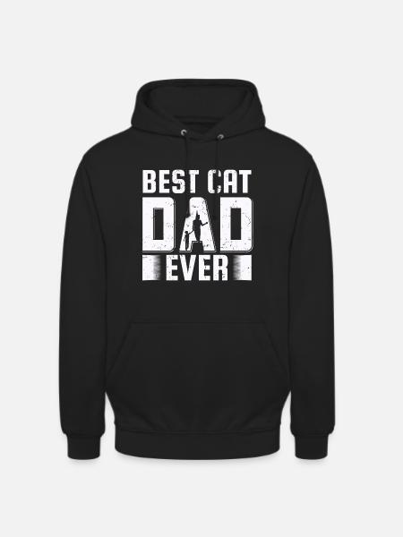 Vater der Katze - Unisex Hoodie - Schwarz