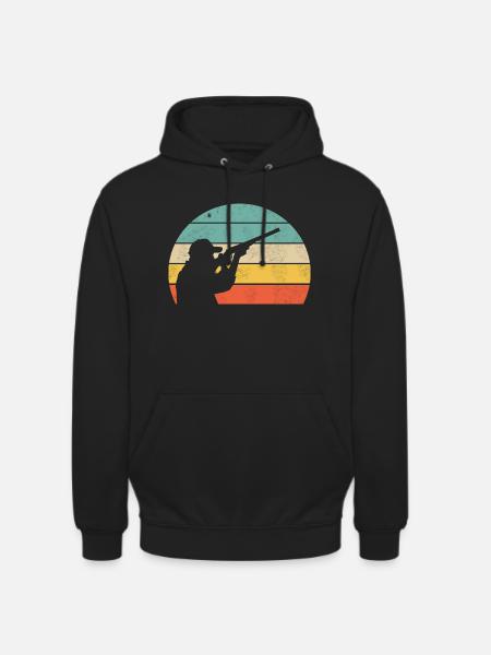 Hunter - Unisex Hoodie - black