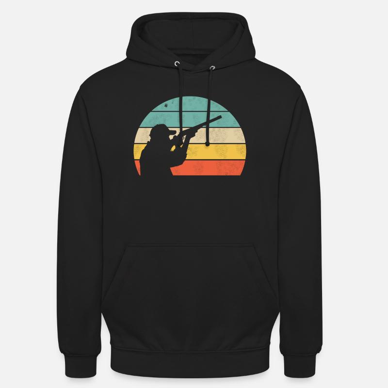 Hunter - Unisex Hoodie - black