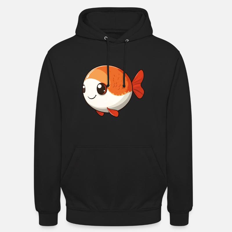 Ranchu Goldfisch - Unisex Hoodie - Schwarz