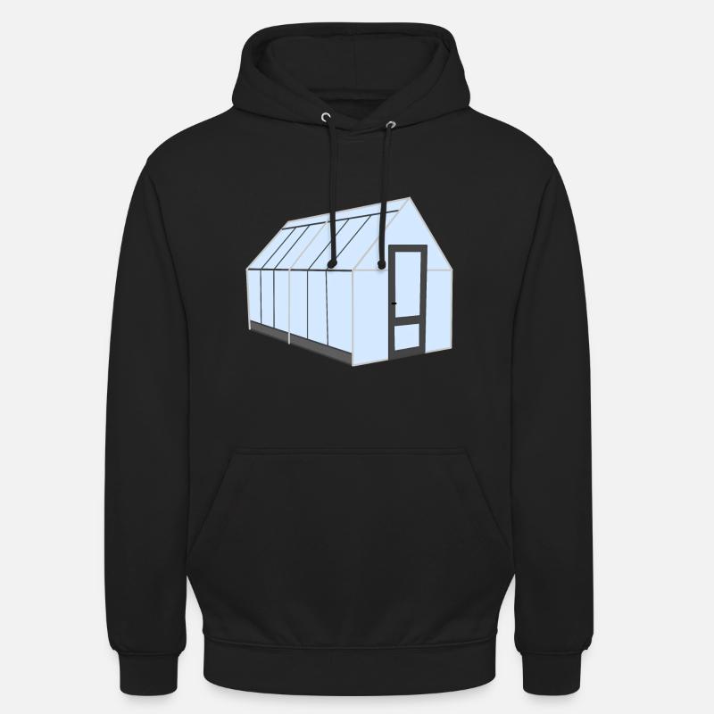 Serre - Sweat-shirt à capuche unisexe - noir