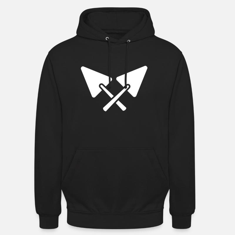 Chantier de maçon - Sweat-shirt à capuche unisexe - noir