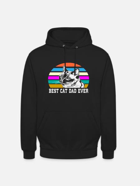 Cat's father - Unisex Hoodie - black