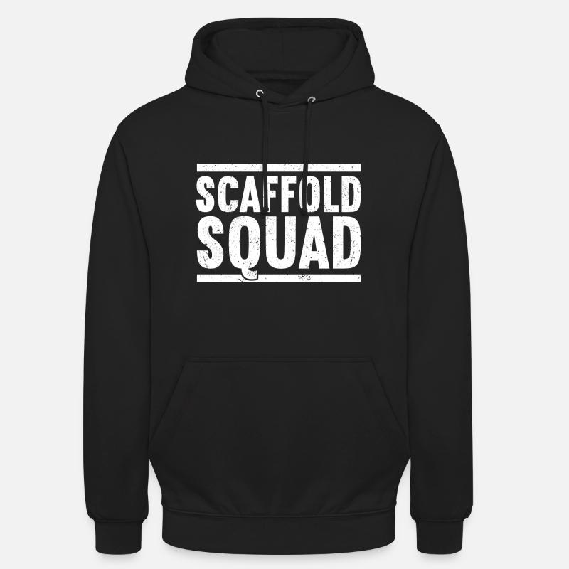 Échafaudage Échafaudage Échafaudage - Sweat-shirt à capuche unisexe - noir