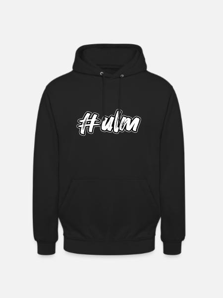 Ulm, ulm, #ulm - Unisex Hoodie - Schwarz