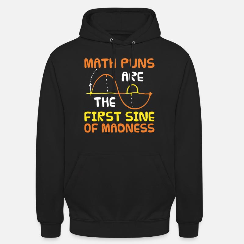 Maths d’humour Geeks geeks cadeau de maths - Sweat-shirt à capuche unisexe - noir