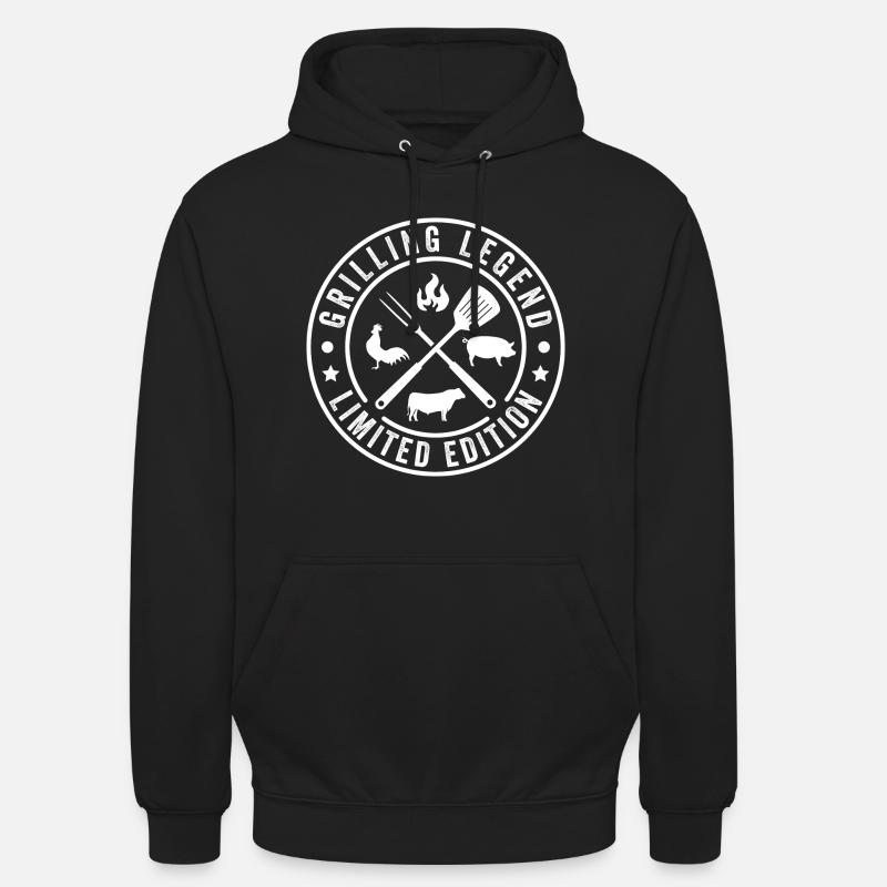 Grilling Legend Édition Limitée - Sweat-shirt à capuche unisexe - noir