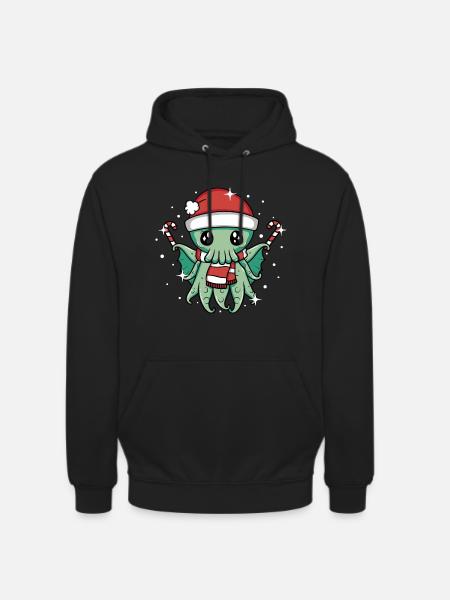 Christmas Cthulhu - Unisex Hoodie - black