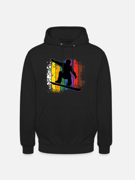 Snowboarding - Unisex Hoodie - black