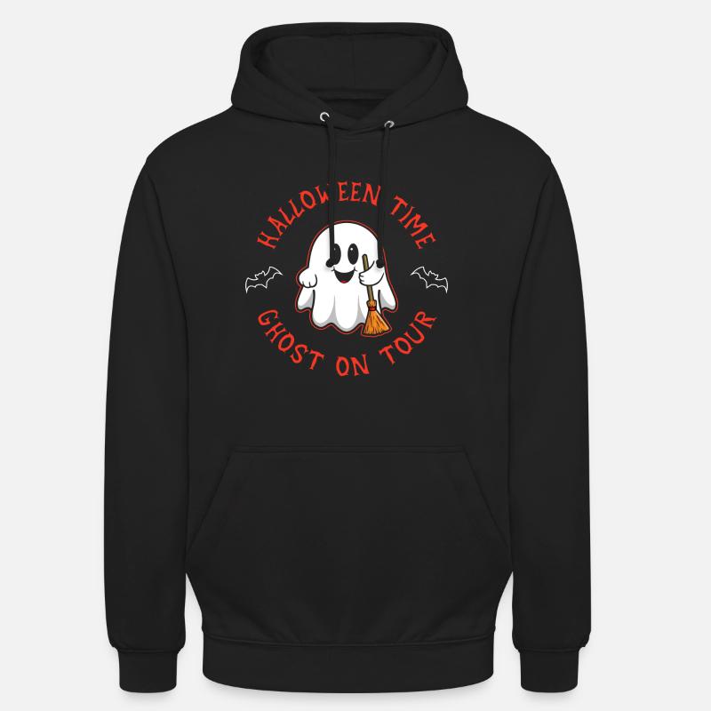 C’est l’heure de l - Sweat-shirt à capuche unisexe - noir