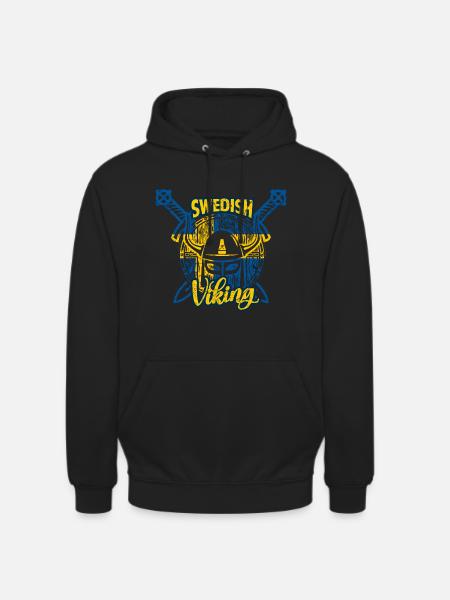 Schwedischer Wikinger - Unisex Hoodie - Schwarz