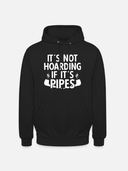 Pipe Pipes - Unisex Hoodie - black