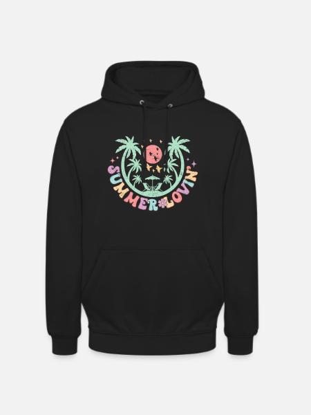 Summer Lovin' - Retro Design - Unisex Hoodie - black