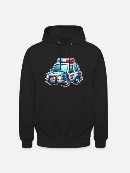 Polizei - Unisex Hoodie - Schwarz