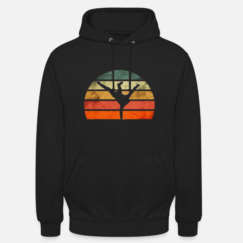 Breakdance Breakdance Danse - Sweat-shirt à capuche unisexe - noir