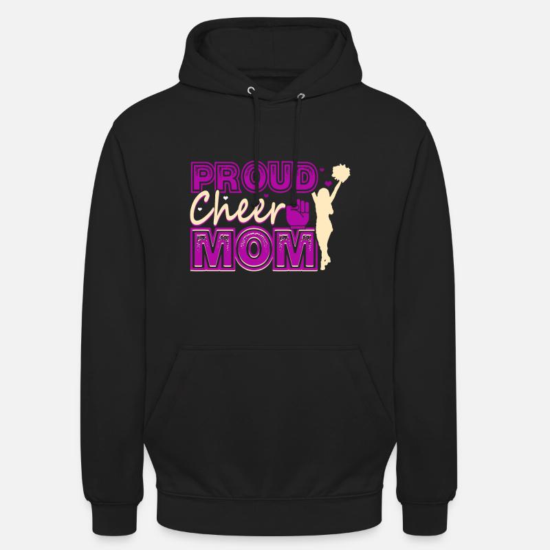 Cheerleading Mutter - Unisex Hoodie - Schwarz