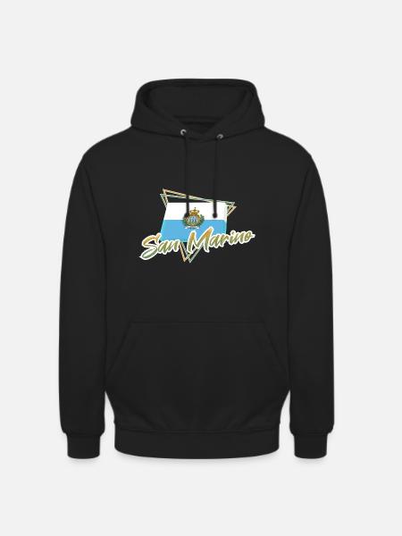 San Marino - Unisex Hoodie - black
