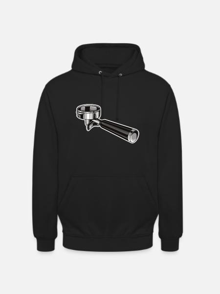 Siebträger Kaffemaschine Siebträger Kaffe Junky - Unisex Hoodie - Schwarz