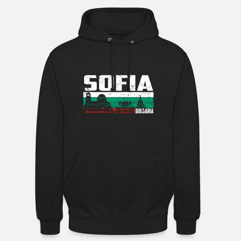 Sofia Bulgarien - Unisex Hoodie - Schwarz