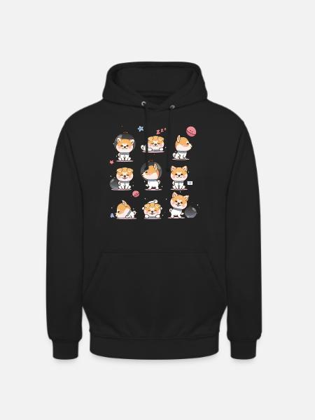 Shiba Inu - Unisex Hoodie - black